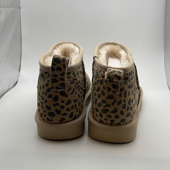 CUSHIONAIRE Women's pull on boot +Memory Foam 9 Tan Spotted - Picture 4 of 7